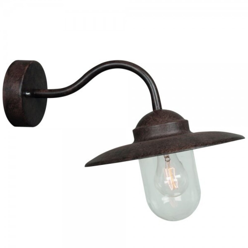 Nordlux LUXEMBOURG Außenwandleuchte Rostfarben, 1-flammig main product photo