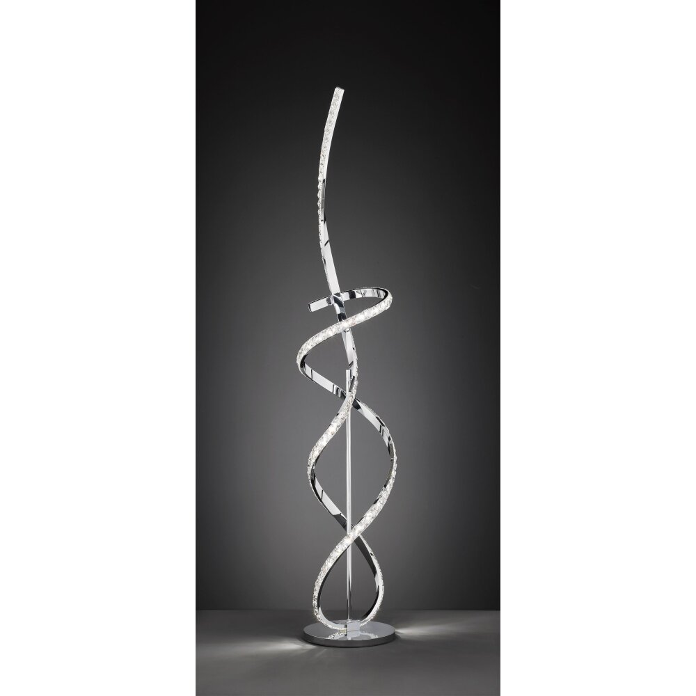 Wofi Leuchten ABRO Stehleuchte LED Chrom, 1-flammig main product photo