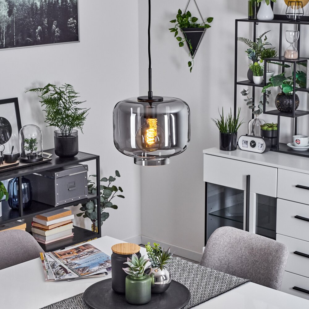 Banhos Hängeleuchte Schwarz, 1-flammig main product photo