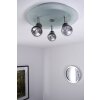 Deckenspot Nolita Nickel-Matt, 3-flammig