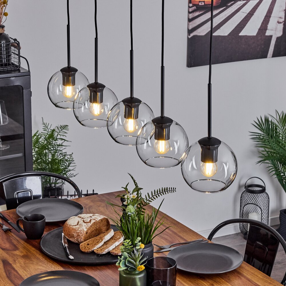 Koyoto Hängeleuchte Glas 15 cm Klar, 5-flammig main product photo