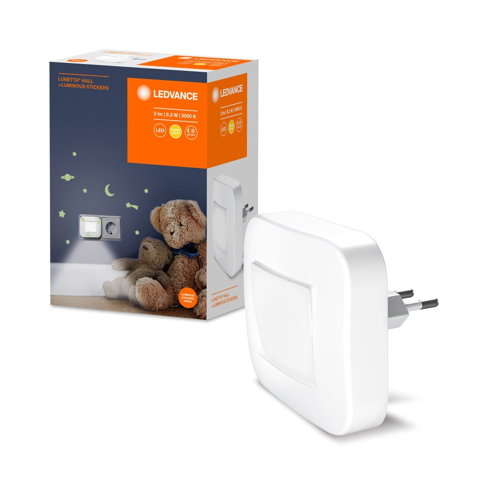 LEDVANCE LUNETTA® Hall Nachtlicht Weiß, 1-flammig main product photo