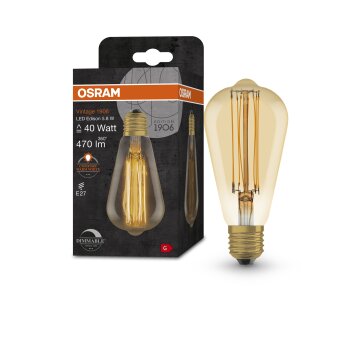 OSRAM Vintage 1906® LED E27 5,8 Watt 2200 Kelvin 470 Lumen