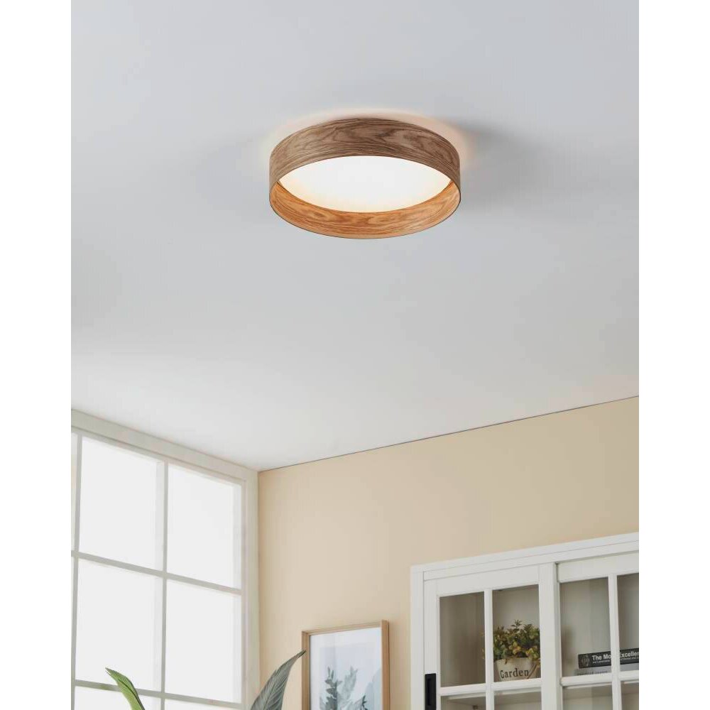 Eglo LUPPINERIA Deckenleuchte LED Sandfarben, Weiß, 1-flammig main product photo