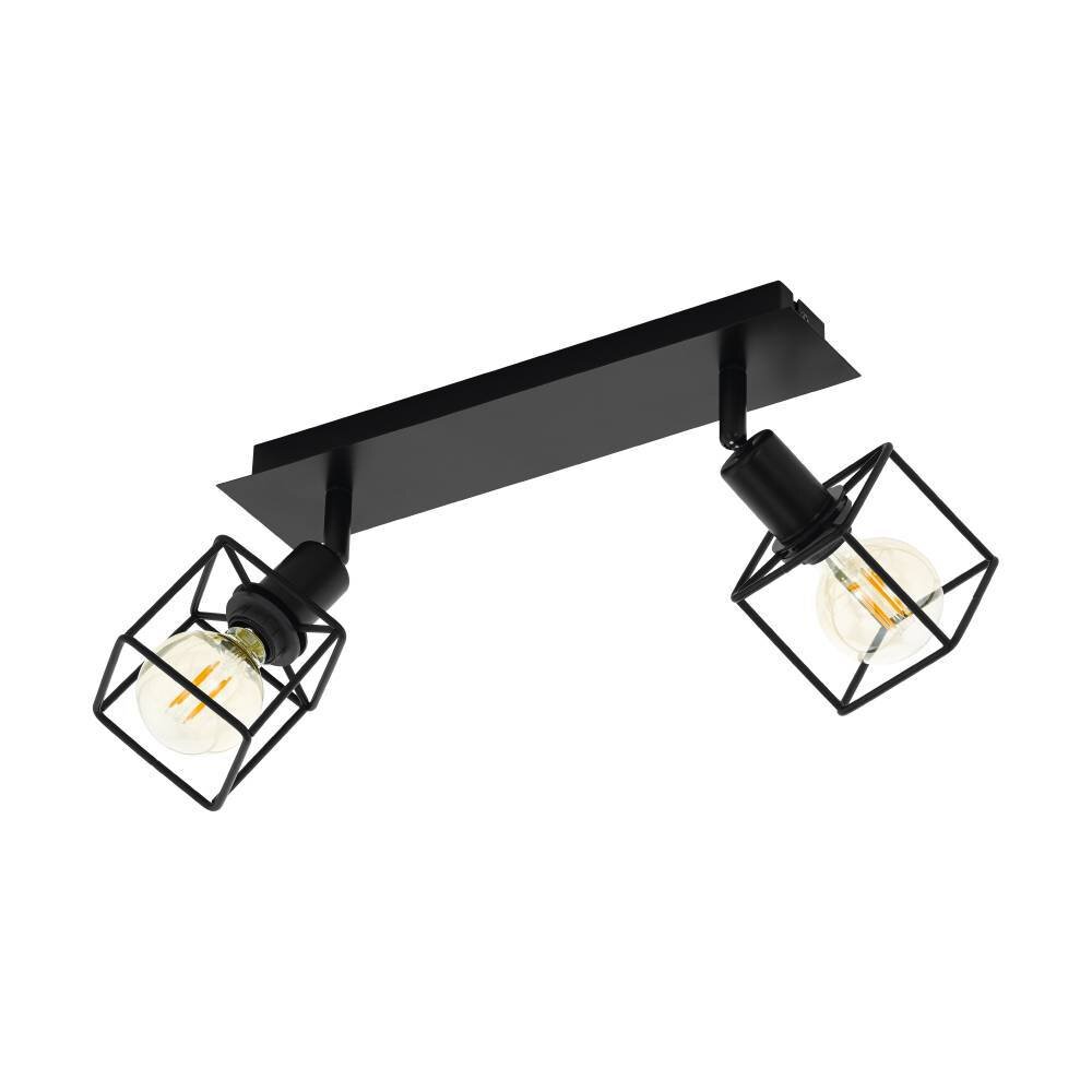 Eglo ELDRICK Deckenleuchte Schwarz, 2-flammig main product photo