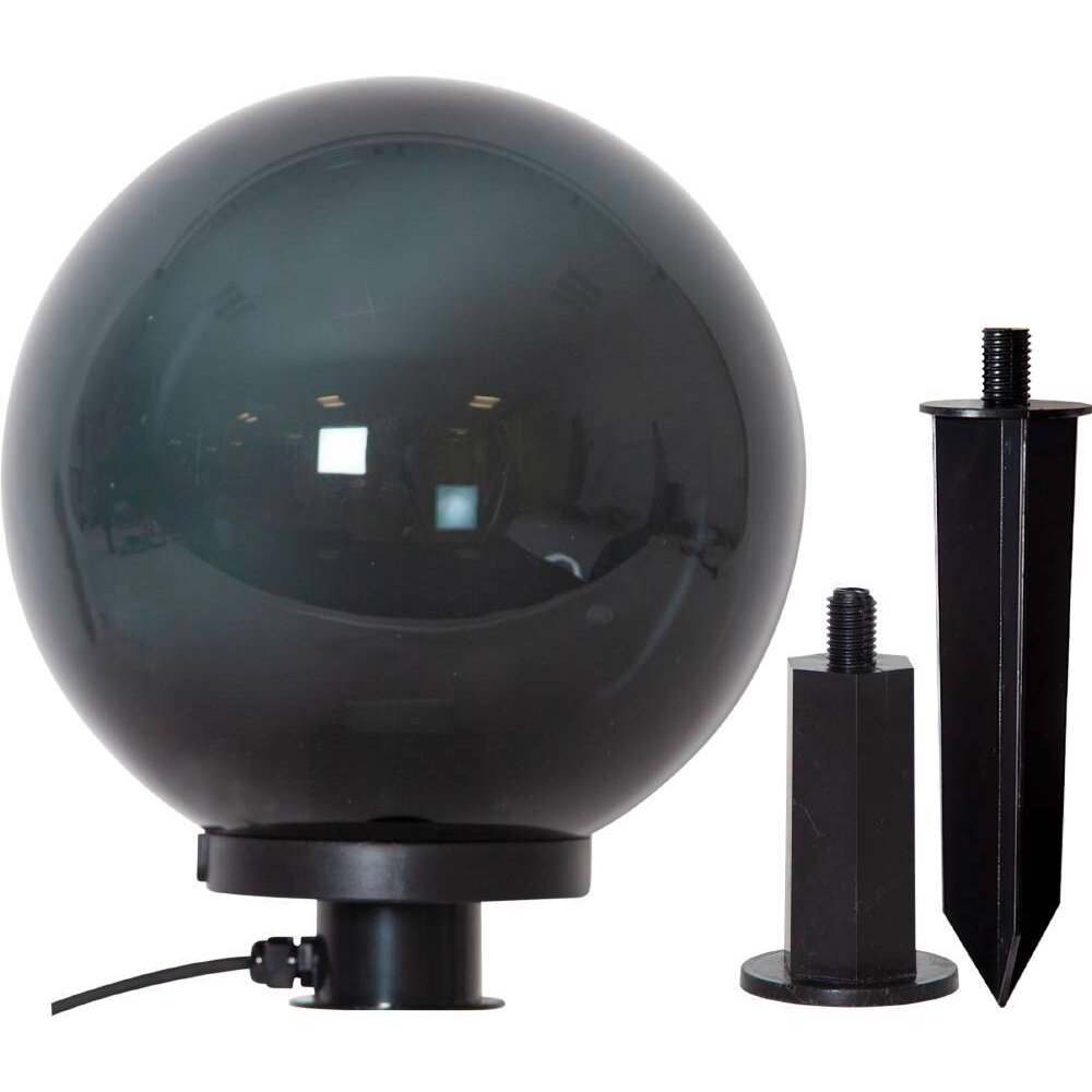 Eglo MONTEROLLO SMOKE Kugelleuchte Schwarz, 1-flammig main product photo