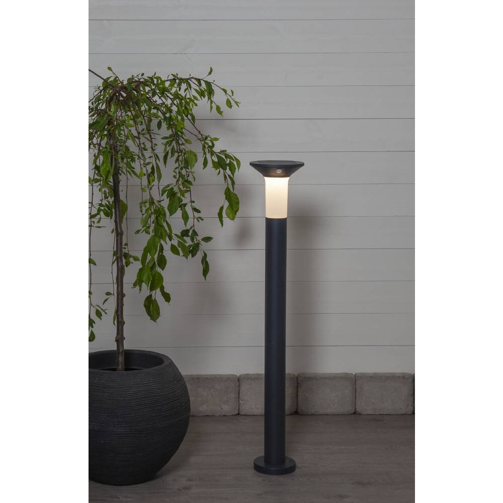 Eglo CORBEZZOLA Solar-Wegeleuchte LED Grau, 6-flammig, Bewegungsmelder main product photo