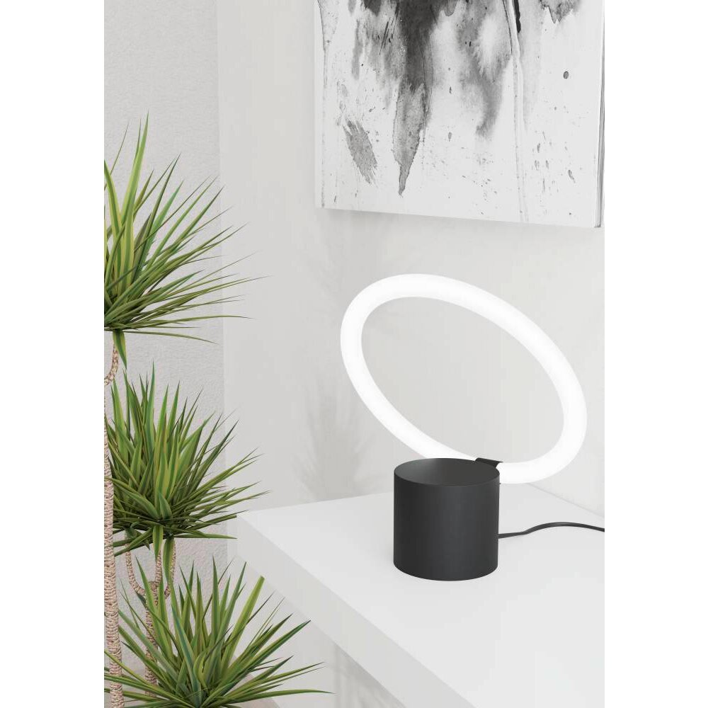 Eglo CARANACOA Tischleuchte LED Schwarz, 1-flammig main product photo