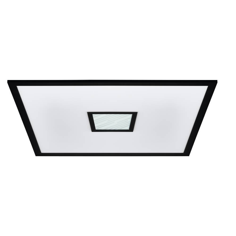 Eglo BORDONARA Deckenpanel LED Schwarz, Weiß, 1-flammig, Fernbedienung main product photo