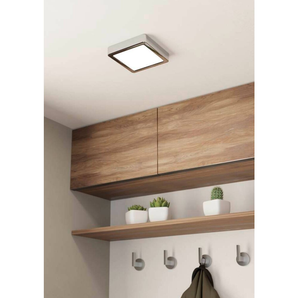 Eglo FUEVA Deckenleuchte LED Chrom, 1-flammig main product photo