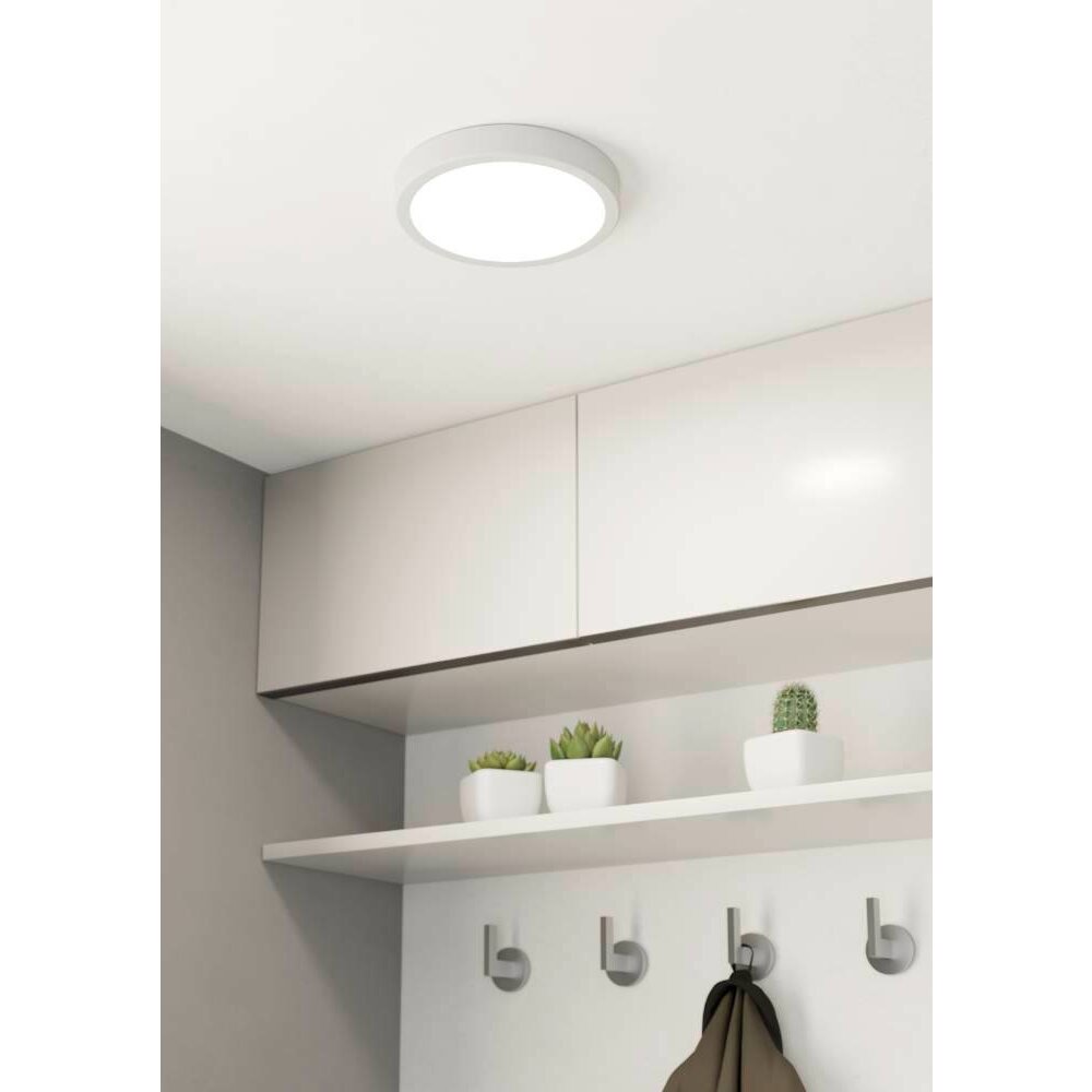 Eglo FUEVA Deckenleuchte LED Weiß, 1-flammig main product photo