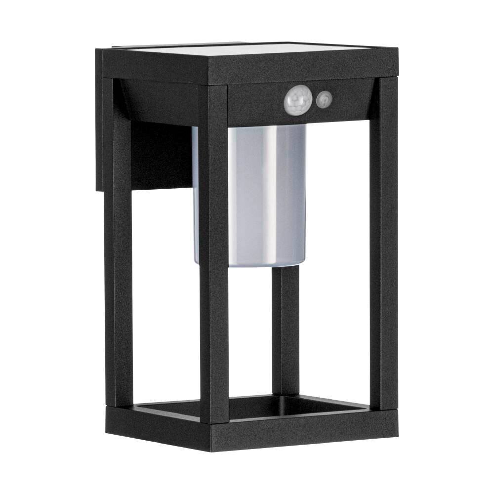 Eglo MARTANO Solar-Außenwandleuchte LED Schwarz, 1-flammig, Bewegungsmelder main product photo