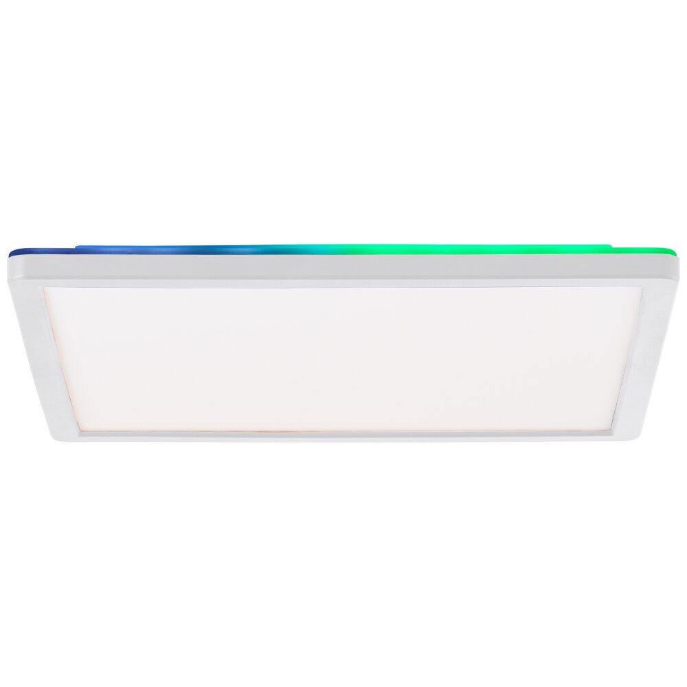 Brilliant Saltery Deckenpanel LED Weiß, 1-flammig, Fernbedienung, Farbwechsler main product photo