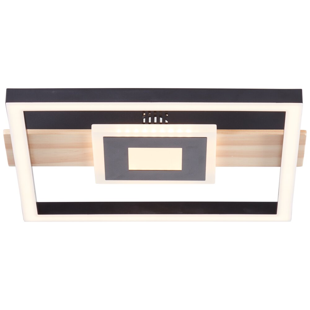 Brilliant Baldo Deckenleuchte LED Naturfarben, Schwarz, Weiß, 1-flammig main product photo