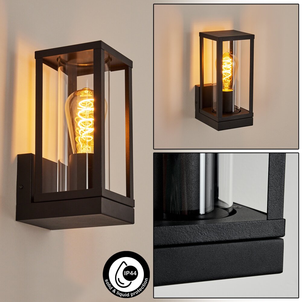 Palanga Außenwandleuchte Schwarz, 1-flammig main product photo