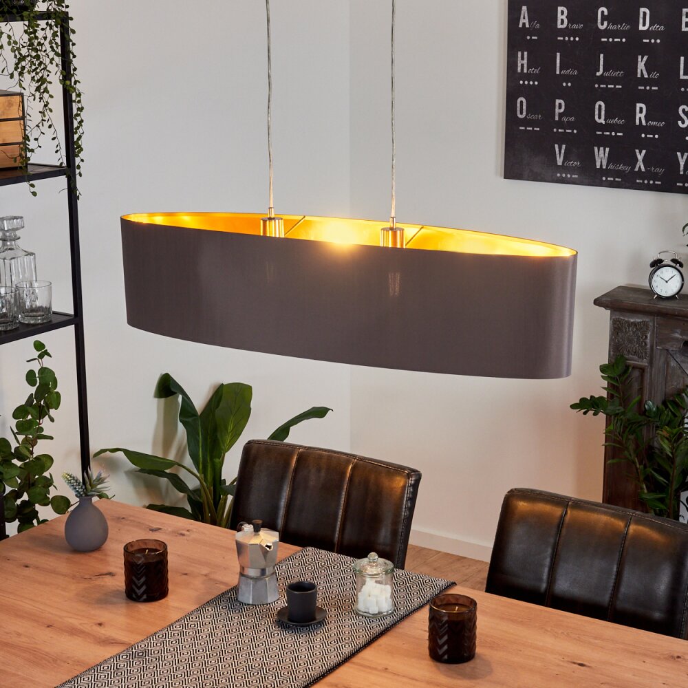 Elsa Pendelleuchte Nickel-Matt, 2-flammig main product photo