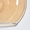 Koyoto Hängeleuchte Glas 15 cm Bernsteinfarben, 5-flammig