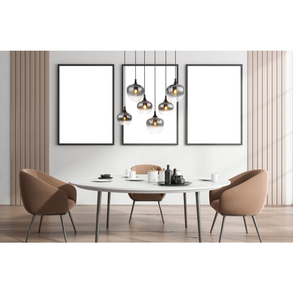 Globo MAXY Hängeleuchte Schwarz, 6-flammig main product photo
