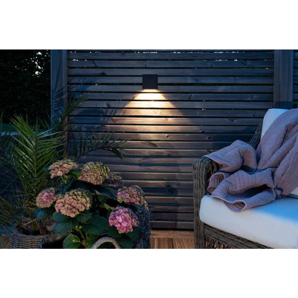 Eglo Z_SOLAR Außenwandleuchte LED Schwarz, 1-flammig main product photo
