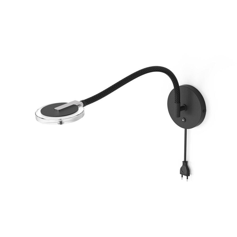 Steinhauer Turound Wandleuchte LED Schwarz, 1-flammig main product photo
