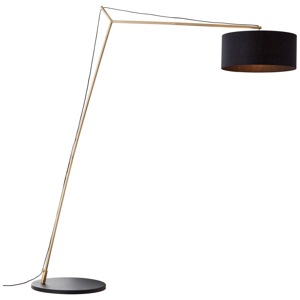 Brilliant Annice Stehlampe Gold, Schwarz, 1-flammig main product photo