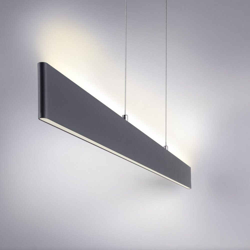 Paul Neuhaus NILA Pendelleuchte LED Anthrazit, 2-flammig, Fernbedienung main product photo