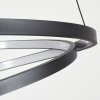 Fioso Pendelleuchte LED Schwarz, 1-flammig