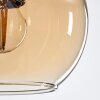 Koyoto Hängeleuchte Glas 15 cm Bernsteinfarben, 1-flammig