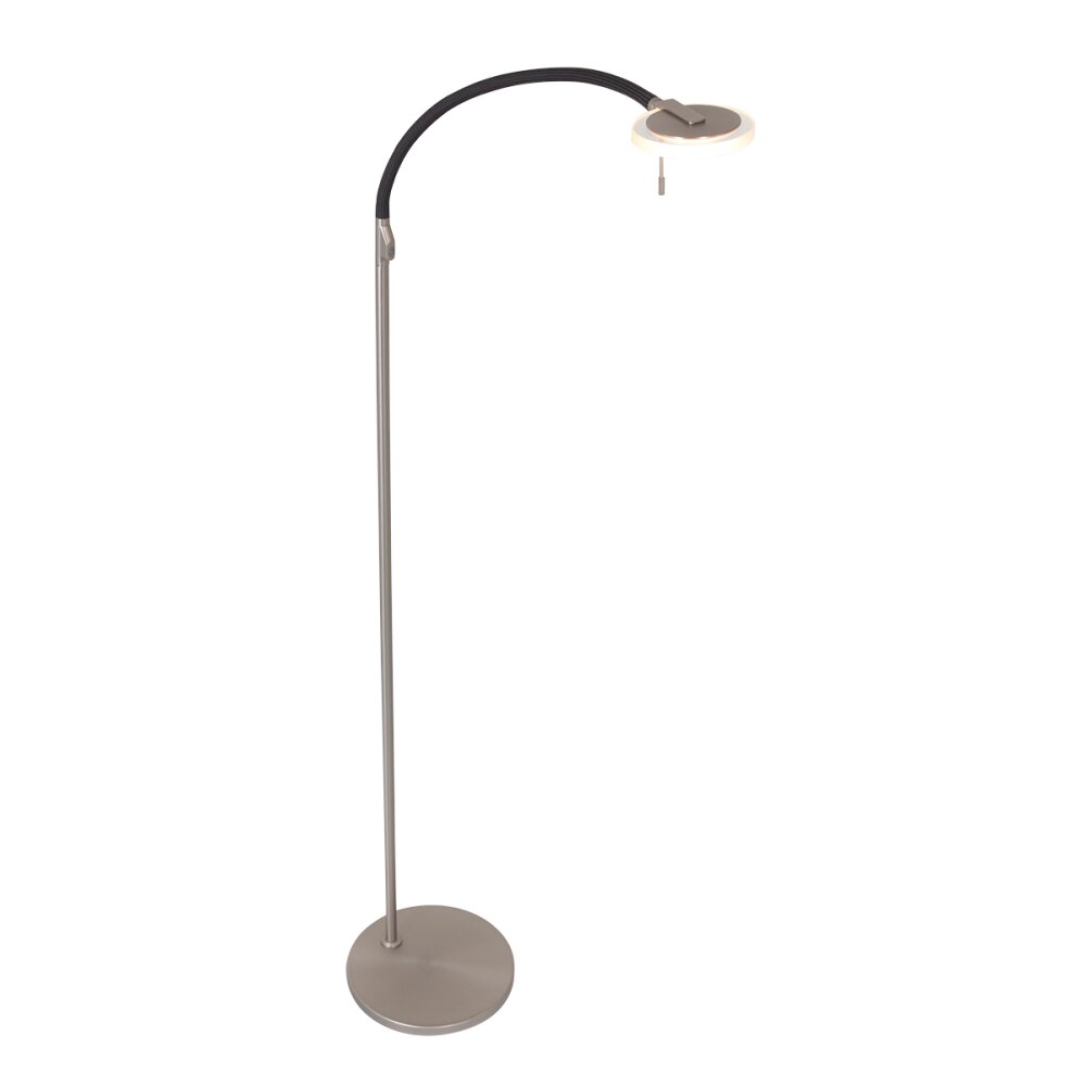 Steinhauer Turound Stehleuchte LED Stahl gebürstet, 1-flammig main product photo