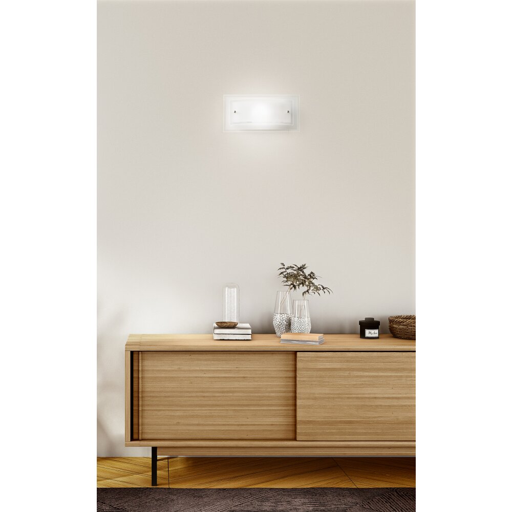 Fabas Luce Naxar Wandleuchte Weiß, 1-flammig main product photo