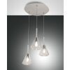 Fabas Luce Tris Pendelleuchte Weiß, 3-flammig