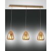 Fabas Luce Britton Pendelleuchte Messing, 3-flammig
