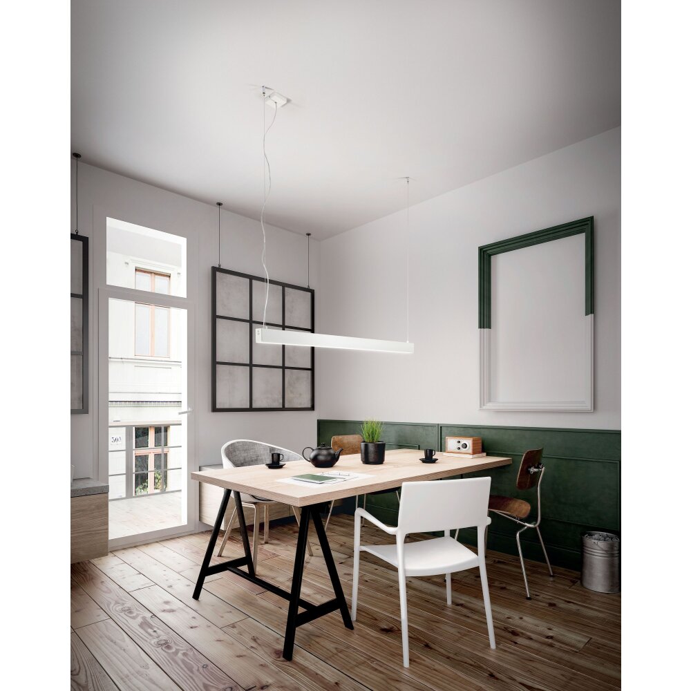 Fabas Luce Next Pendelleuchte LED Weiß, 2-flammig main product photo