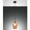 Fabas Luce Stintino Pendelleuchte Schwarz, 1-flammig