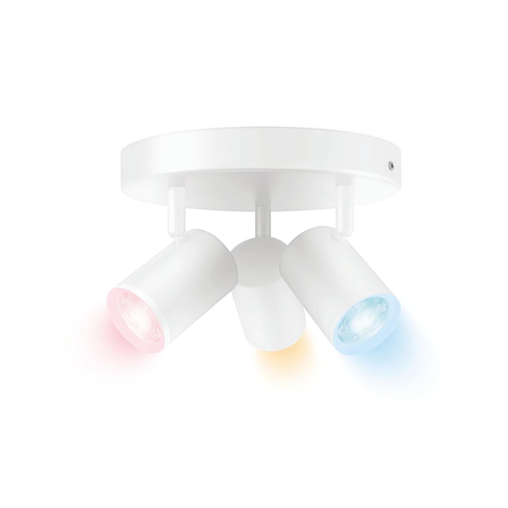 Philips WiZ IMAGEO Deckenleuchte LED Weiß, 3-flammig, Farbwechsler main product photo