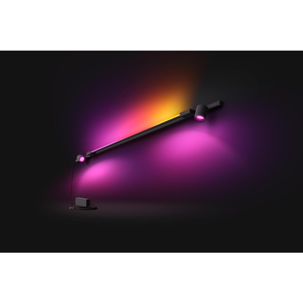 Philips Hue Perifo Basis-Set Wandleuchte LED Schwarz 8719514407886