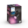 Philips Hue Fugato Deckenleuchte LED Schwarz, 1-flammig, Farbwechsler