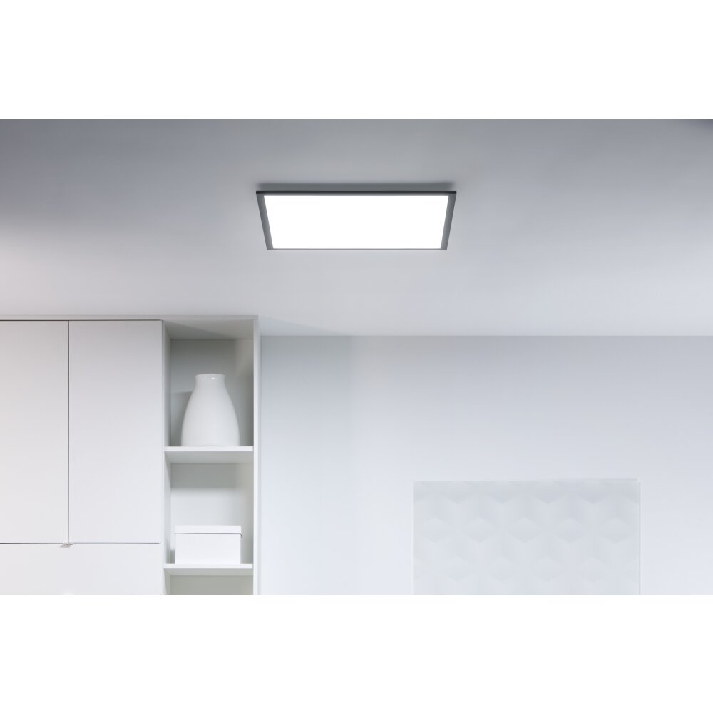 Philips WiZ Deckenpanel LED Schwarz, 1-flammig main product photo