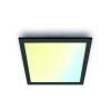 Philips WiZ Deckenpanel LED Schwarz, 1-flammig