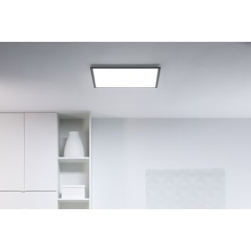 Philips WiZ Deckenpanel LED Schwarz, 1-flammig