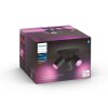 Philips Hue Fugato Deckenleuchte LED Schwarz, 3-flammig, Farbwechsler