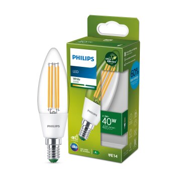 Philips Classic LED E14 2,3 Watt 3000 Kelvin 485 Lumen