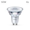 Philips Classic 6er Set LED GU10 4,6 Watt 4000 Kelvin 390 Lumen