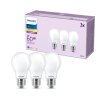 Philips Classic 3er Set LED E27 7 Watt 2700 Kelvin 806 Lumen