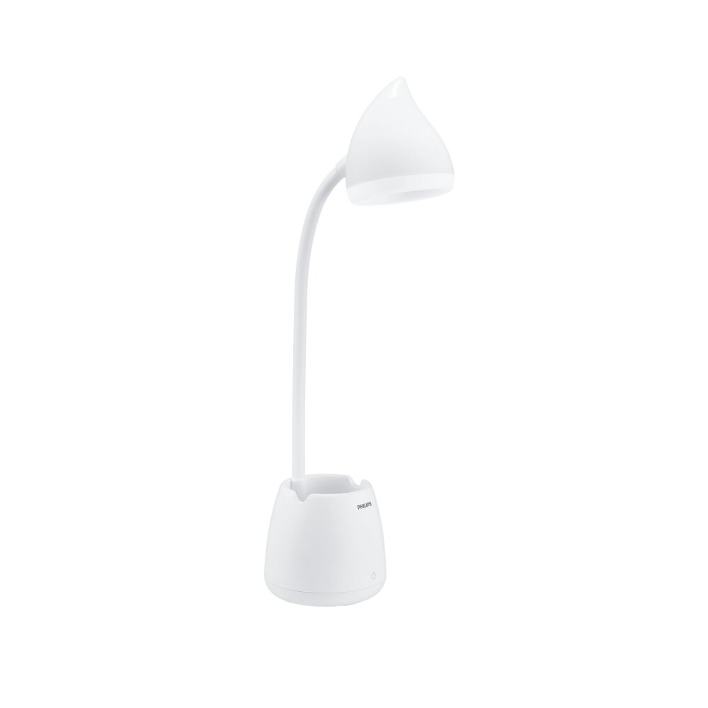 Philips Hat Tischleuchte LED Weiß, 1-flammig main product photo