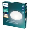 Philips Moire Deckenpanel LED Weiß, 1-flammig
