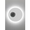 Holländer LUNA Wandleuchte LED Silber, Weiß, 2-flammig