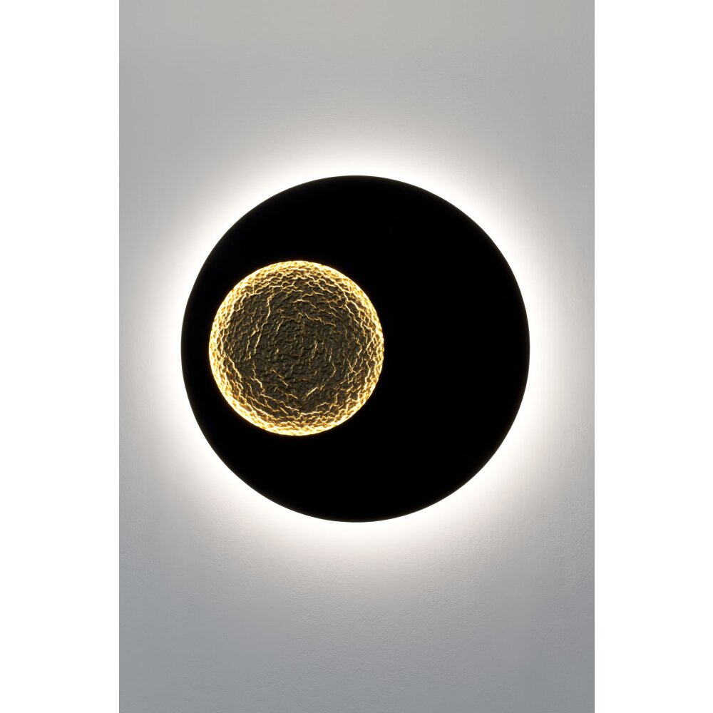 Holländer LUNA Wandleuchte LED Braun, Gold, Schwarz, 2-flammig main product photo