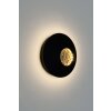 Holländer LUNA Wandleuchte LED Braun, Gold, Schwarz, 2-flammig