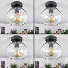 Koyoto Deckenleuchte Glas 20 cm Klar, 1-flammig